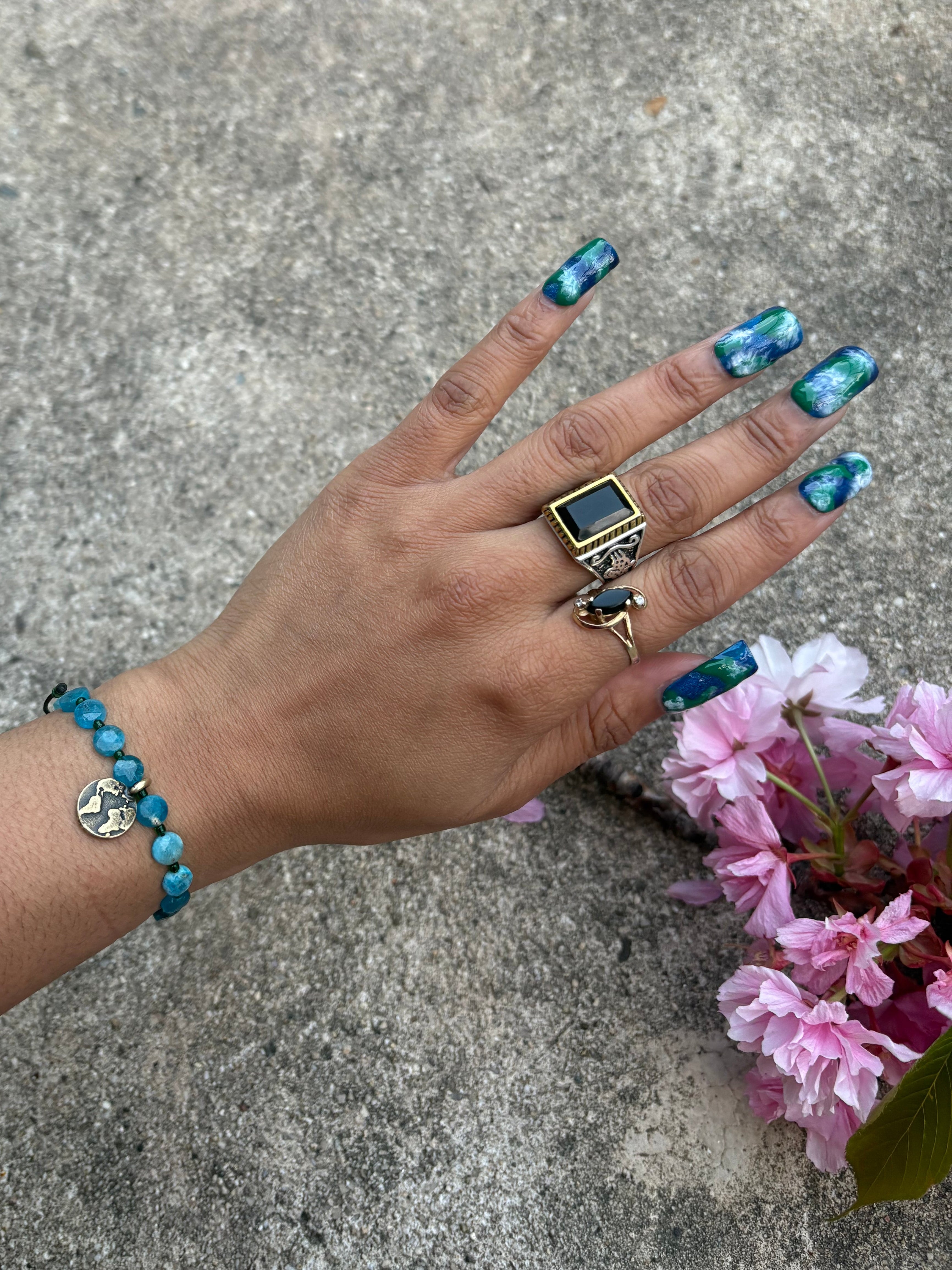 Blue World adjustable bracelet