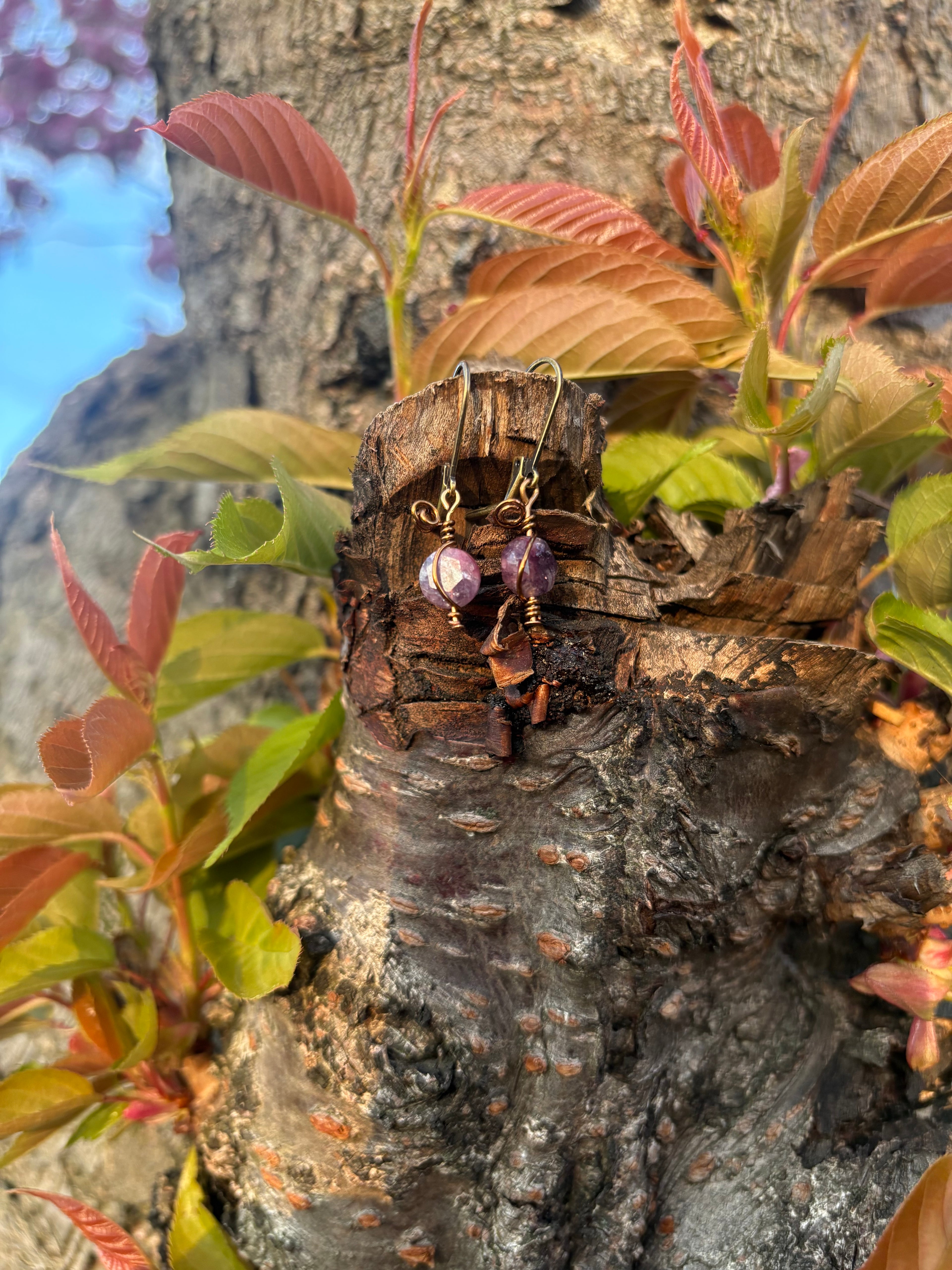 A Sleeping Beauty’s earrings