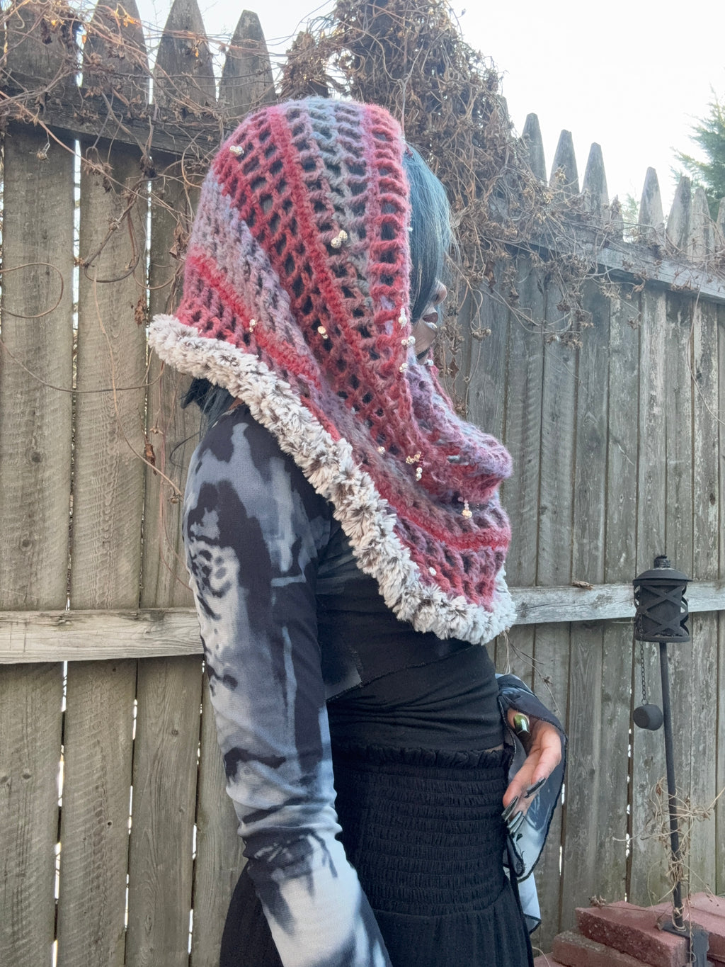 Howls Cowl Crochet Hood
