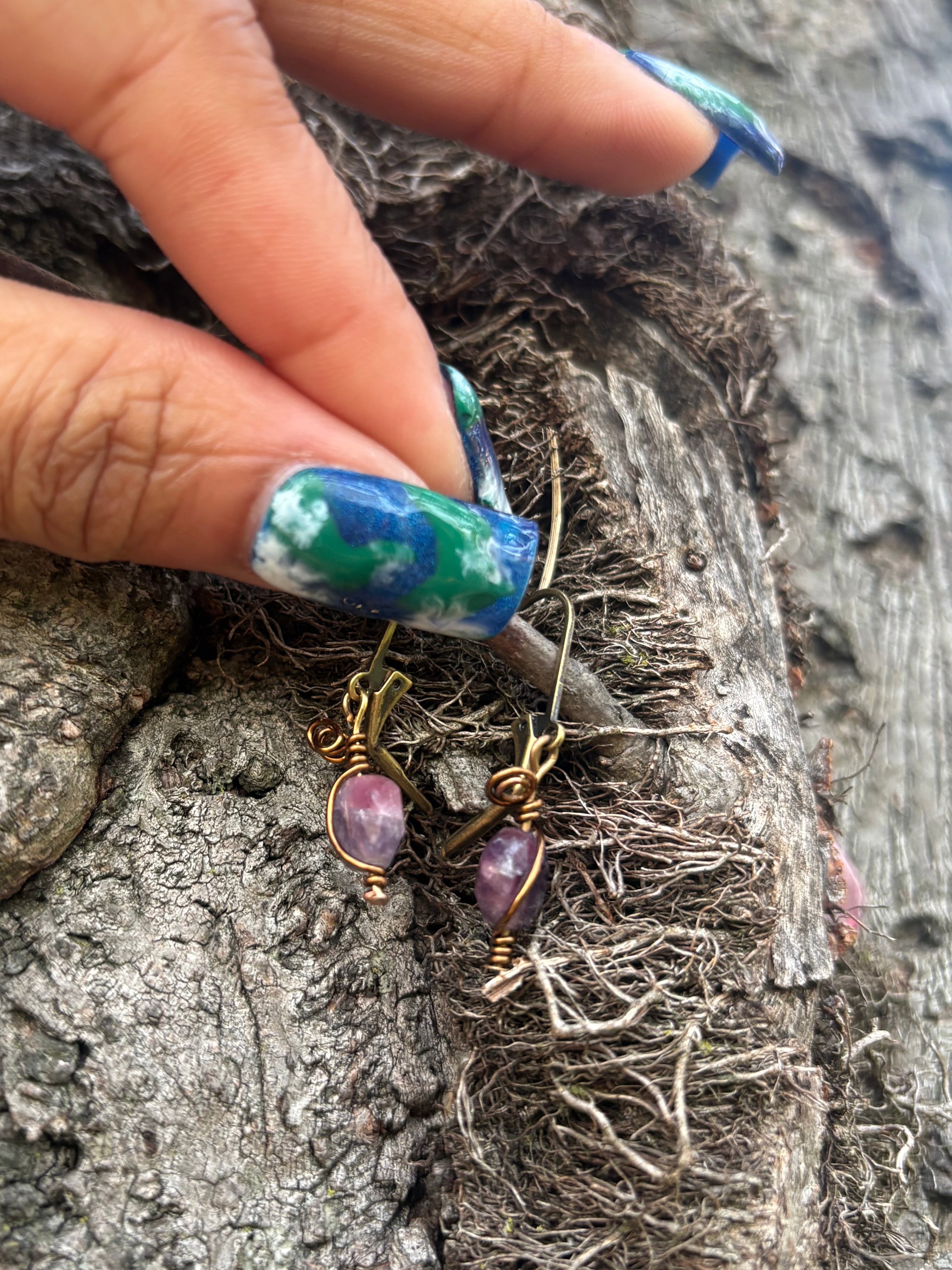 A Sleeping Beauty’s earrings