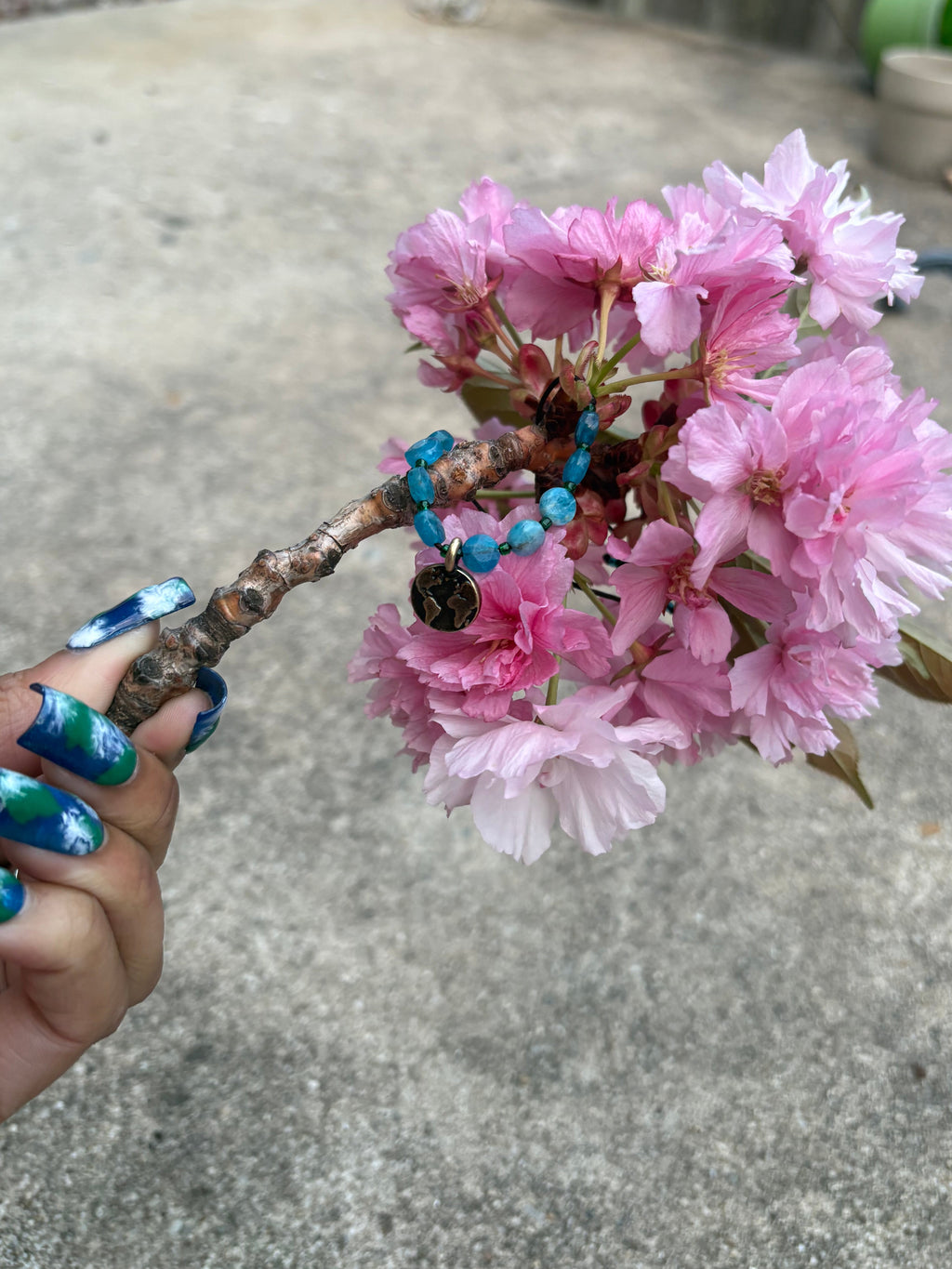 Blue World adjustable bracelet