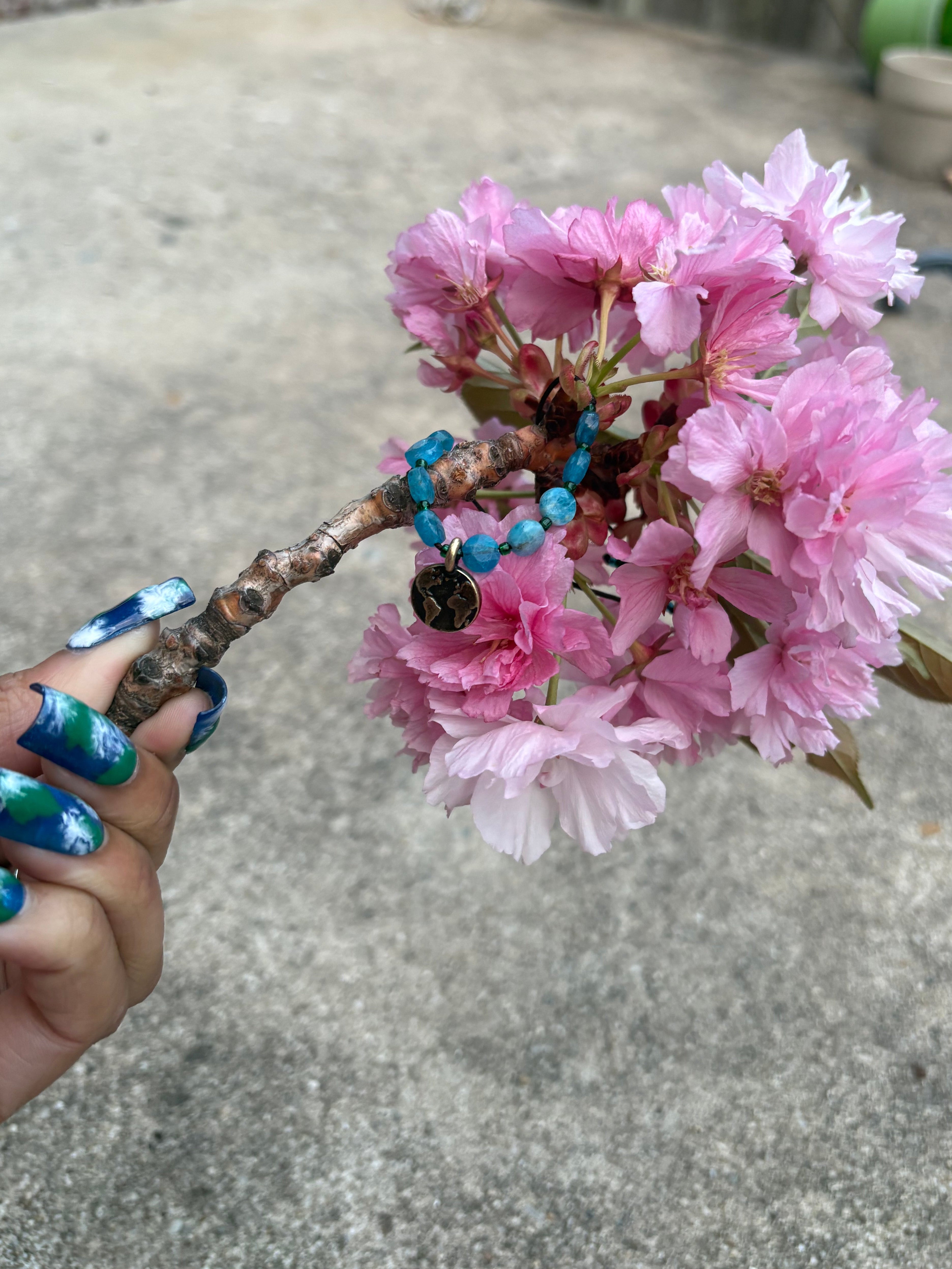 Blue World adjustable bracelet