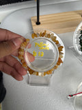 Yellow Jade chip bracelet